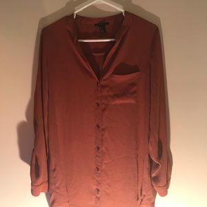 Forever 21 button up blouse